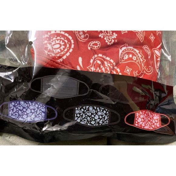 Mad Engine 5pk face masks - Picture 2 of 3